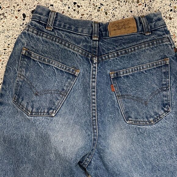 Levi's Denim - Vintage Levi's Orange Tab High-Waist Jeans from 90s - 6 (fits like a size 2)